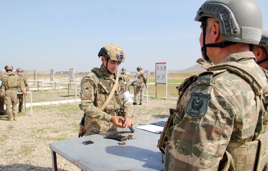 Azerbaijani Special Forces conduct training sessions for reservists