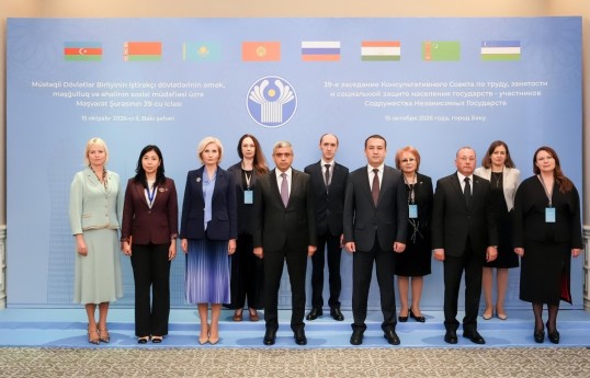 Azerbaijan takes over chairmanship of CIS Advisory Council on Labor, Employment and Social Protection