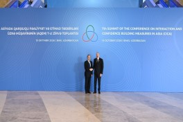 President Ilham Aliyev addresses 7th CICA Summit  - UPDATED - 1 