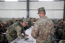 Azerbaijani Special Forces conduct training sessions for reservists