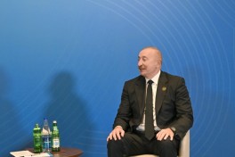 Presidents of Azerbaijan and Kazakhstan meet in Baku, inaugurate Trans-Caspian Fiber-Optic Cable Line