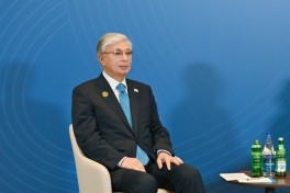 Presidents of Azerbaijan and Kazakhstan meet in Baku, inaugurate Trans-Caspian Fiber-Optic Cable Line