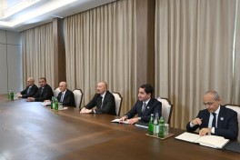 President Ilham Aliyev met with Amir of the State of Qatar