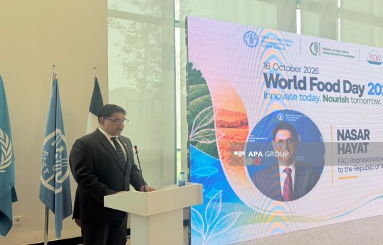 FAO Representative in Azerbaijan Nasar Hayat