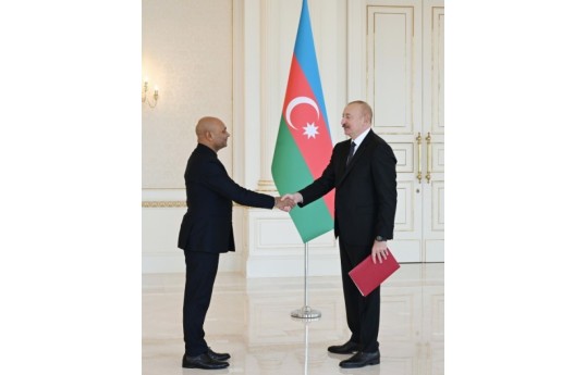 President Ilham Aliyev received newly appointed Indian ambassador to Azerbaijan