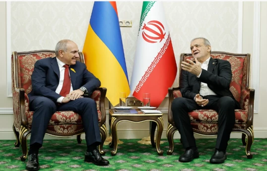 Armenia PM, Iran president meet in Yerevan, discuss bilateral agenda