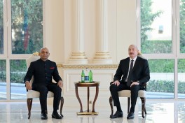President Ilham Aliyev received newly appointed Indian ambassador to Azerbaijan