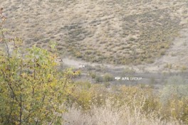 Media representatives familiarize themselves with demining operation carried out by MES in Aghdam - PHOTO 