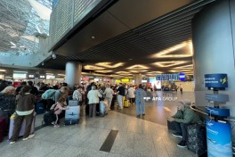 Moscow airports overcrowded following Ukrainian drone attacks - PHOTO 