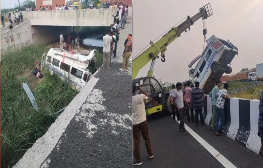 Eight dead in W. India road mishap
