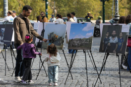 Photo exhibition on Armenia's mine warfare against Azerbaijan opens in Rome