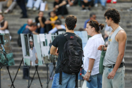 Photo exhibition on Armenia's mine warfare against Azerbaijan opens in Rome