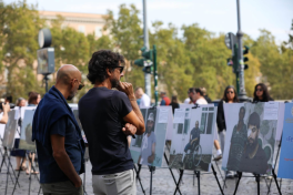 Photo exhibition on Armenia's mine warfare against Azerbaijan opens in Rome