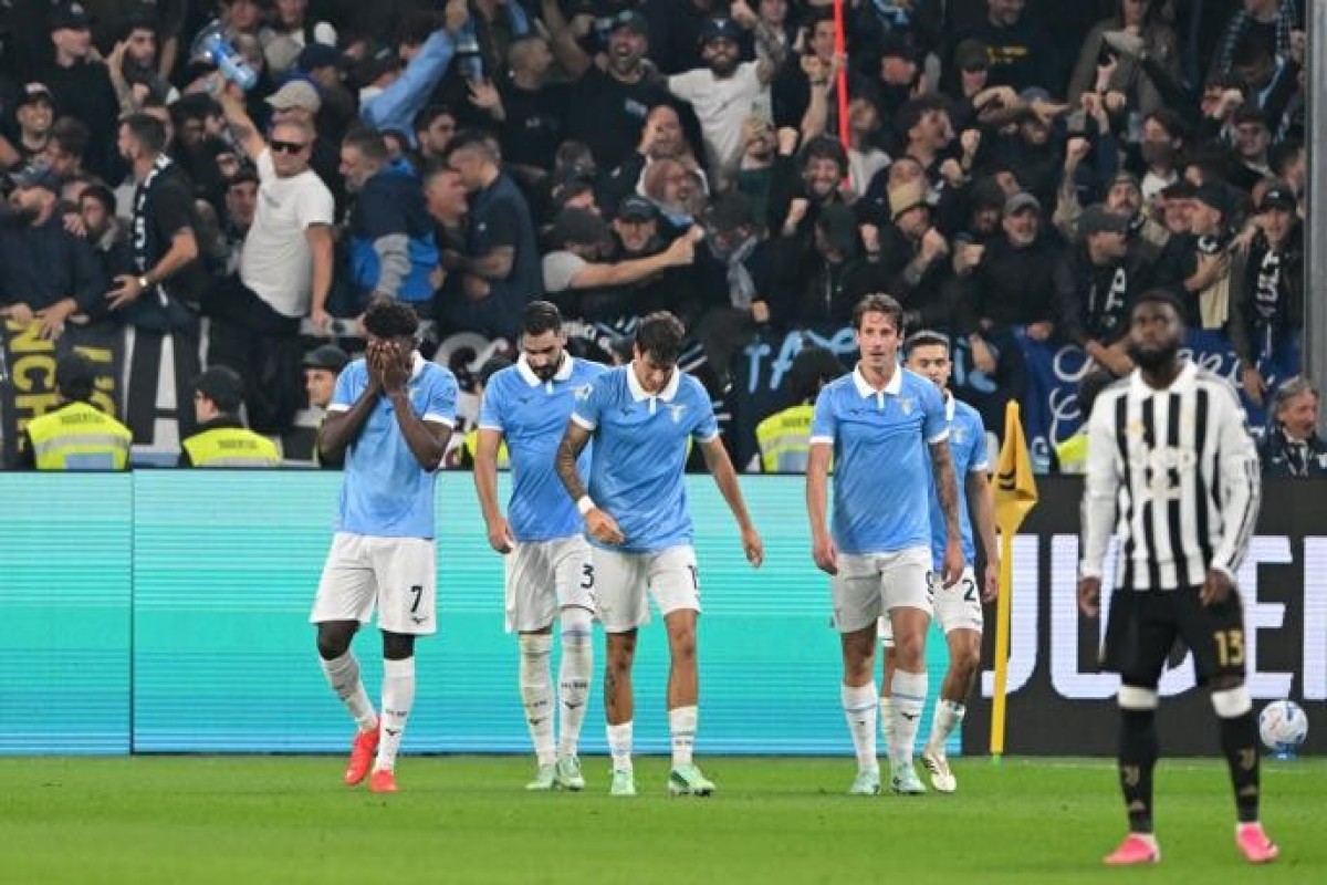 Lazio crushed Juventus and caught up with Inter in the Italian football championship