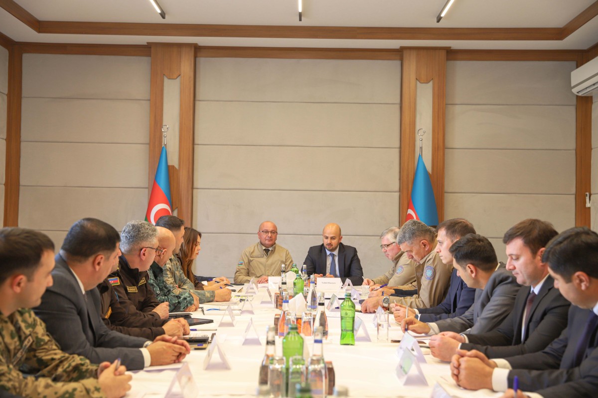 Working Group on mine and unexploded ordnance clearance holds meeting in Jabrayil