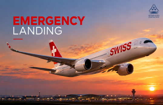 SWISS flight aircraft en route Zurich-Shanghai made emergency landing in Baku