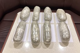 Contraband discovered in Azerbaijani sector of Caspian Sea - PHOTO 