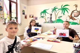 Ukrainian children brought to Azerbaijan visit Gabala and Sheki