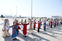 Leyla Aliyeva pays visit to Turkmenistan