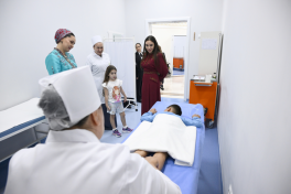 Leyla Aliyeva visits Children’s Health and Rehabilitation Center in Arkadag city-PHOTO 
