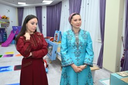 Leyla Aliyeva visits Children’s Health and Rehabilitation Center in Arkadag city-PHOTO 