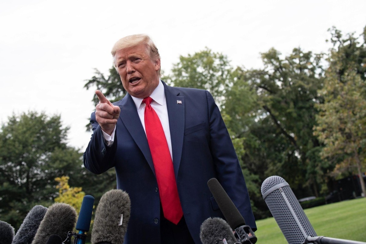 US President Donald Trump