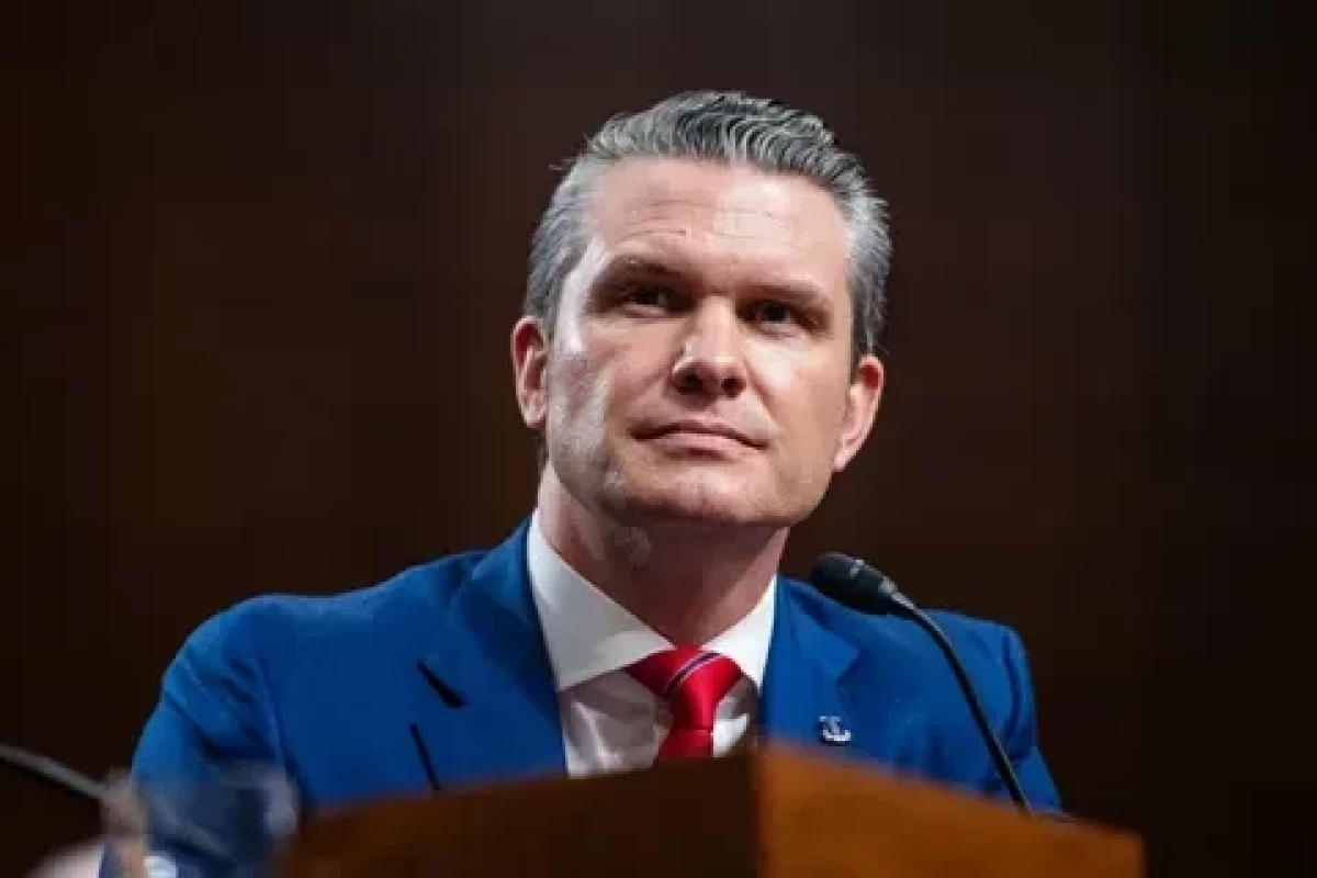 US Secretary of Defense Pete Hegseth