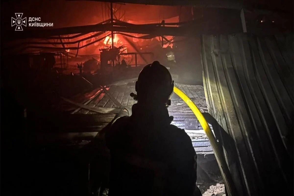 Three killed in Russian attack on warehouse in Kyiv region