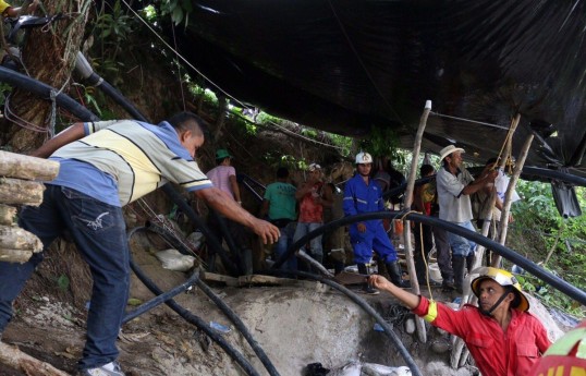 Death toll from Colombia gold mine collapse rises to 14