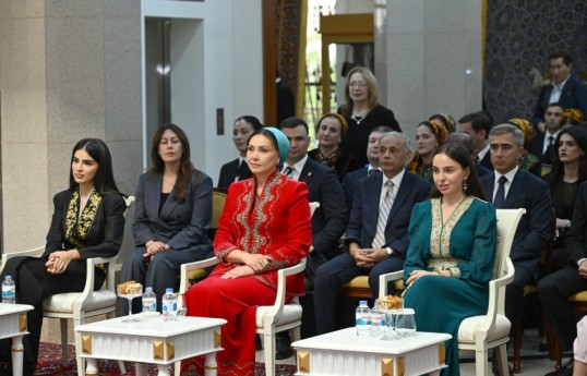 Leyla Aliyeva visits Turkmen Carpet Museum in Ashgabat