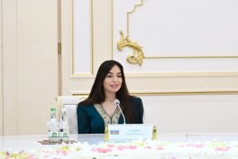 Leyla Aliyeva, Oguljahan Atabayeva and Saida Mirziyoyeva hold trilateral meeting in Ashgabat