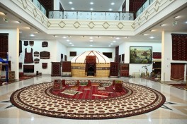 Leyla Aliyeva visits Turkmen Carpet Museum in Ashgabat