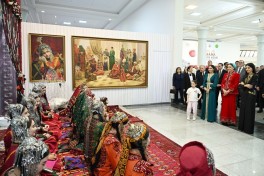 MAMA “Mother Nature” international art exhibition opens in Ashgabat - PHOTO 