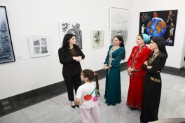 MAMA “Mother Nature” international art exhibition opens in Ashgabat - PHOTO 