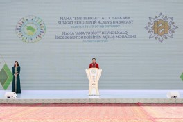 MAMA “Mother Nature” international art exhibition opens in Ashgabat - PHOTO 