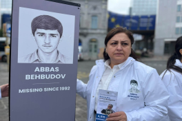 Families of missing Azerbaijanis held protest in front of the European Parliament-PHOTO 