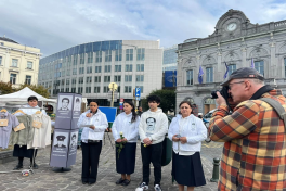 Families of missing Azerbaijanis held protest in front of the European Parliament-PHOTO 