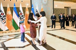 Leyla Aliyeva attends opening of World Summit on Investing in Children’s Well-being in Samarkand