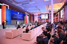 Leyla Aliyeva attends opening of World Summit on Investing in Children’s Well-being in Samarkand