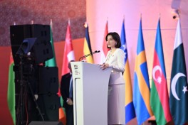 Leyla Aliyeva attends opening of World Summit on Investing in Children’s Well-being in Samarkand