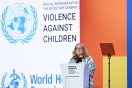 Leyla Aliyeva attends opening of World Summit on Investing in Children’s Well-being in Samarkand
