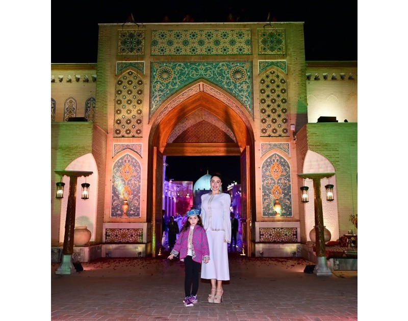 Leyla Aliyeva tours Eternal City complex in Samarkand