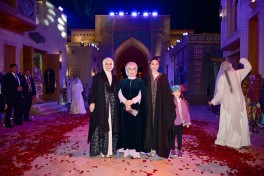 Leyla Aliyeva tours Eternal City complex in Samarkand