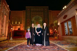 Leyla Aliyeva tours Eternal City complex in Samarkand