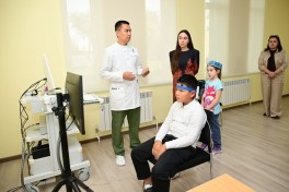 Leyla Aliyeva explores activities of centers established for children with special needs in Samarkand-PHOTO 