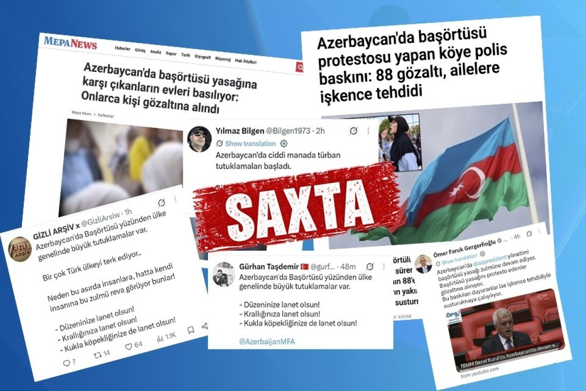 Media and Broadcasting Council condemns disinformation about alleged mass arrests over hijab in Azerbaijan