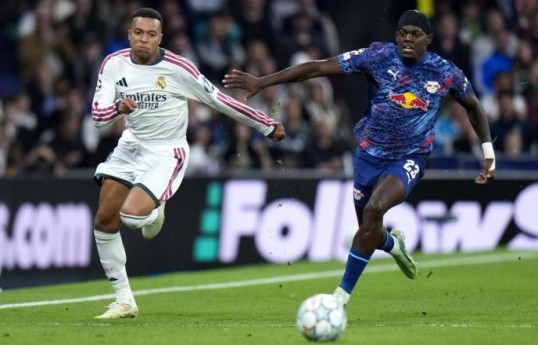 Real Madrid thrashed Leipzig in the Champions League match