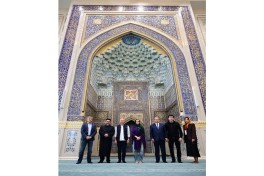 Leyla Aliyeva visits "The World Through a Child's Eyes" exhibition and Imam al-Bukhari Memorial Complex in Samarkand