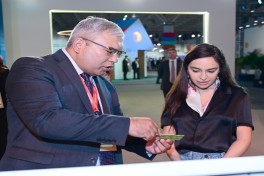 Leyla Aliyeva visits "The World Through a Child's Eyes" exhibition and Imam al-Bukhari Memorial Complex in Samarkand