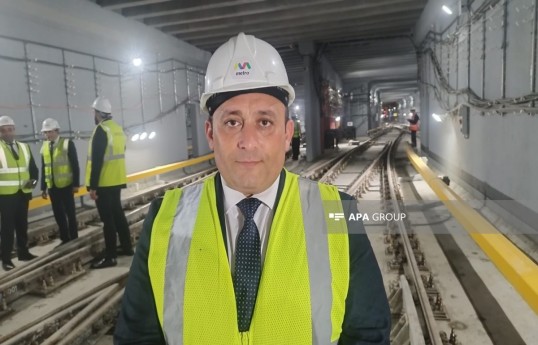 Mammad Rzayev, Head of the Construction Projects Management Department of Baku Metro CJSC